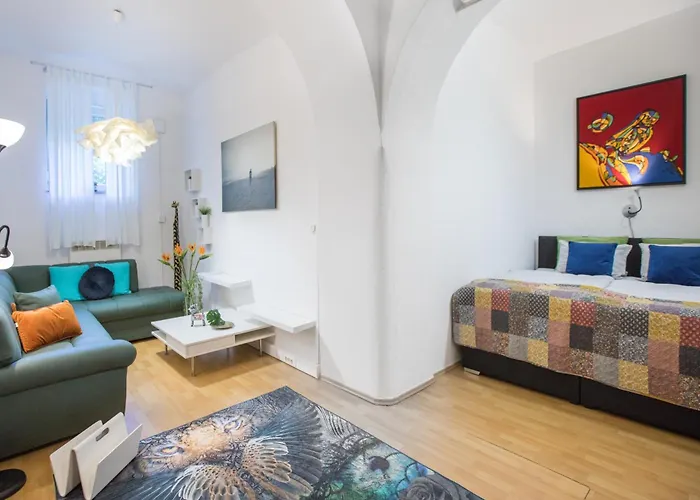 Апартаменты Atrium Haven Next To Tivoli Park Любляна